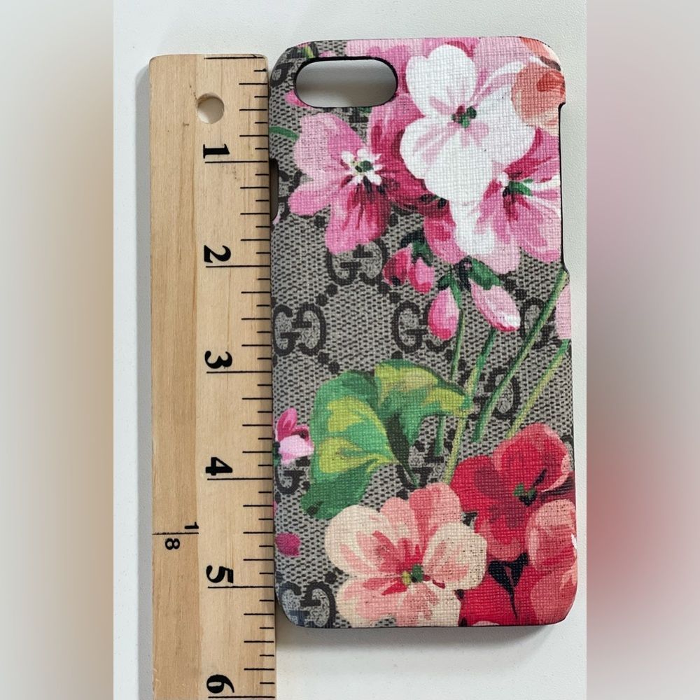 GUCCI SUPREME BLOOMS PINK iPhone 7/8 Case brand new in box 208/016 - Picture 6 of 7